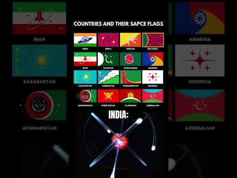 ๐ Countries & Their Space Flags ๐๐ณ