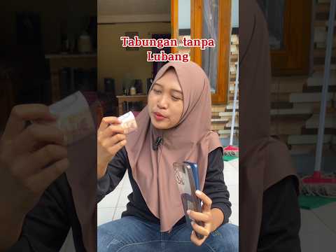 Tabungan tanpa lubang #kreatif #comedy #lucu #tips #hiburan #shortvideo
