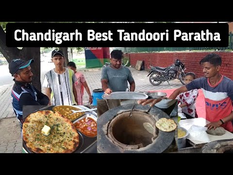 Chandigarh 😱🤤 tandoori paratha | Chandigarh Food | Sector 38 | street food india