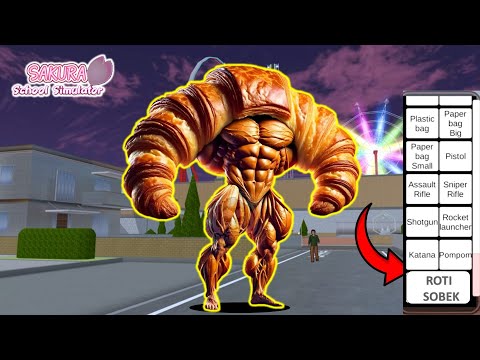 WOW ANOMALI INDONESIA BRAINROT - ROTI SOBEK | SAKURA SCHOOL SIMULATOR | #anomali @AnakeSDe