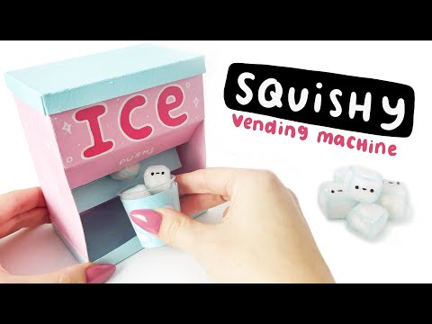 DIY SQUISHY ICE VENDING MACHINE