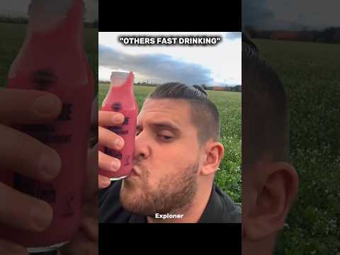 Others Fast Drinking Vs This One 💀