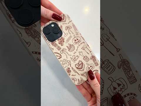 iPhone refresh 👻 #asmr #iphone #satisfying #fall #halloween #relaxing #aesthetic #fyp #shorts