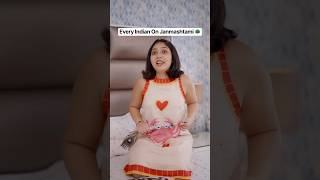 Indian Family On Janmashtami | Chachi | Kids Krishna Fancy Dress | Janmashtami Mela and Mandir Jhaki