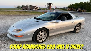 Cheap Chevy Camaro z28 on Air Bags - Will it Make it Home? 