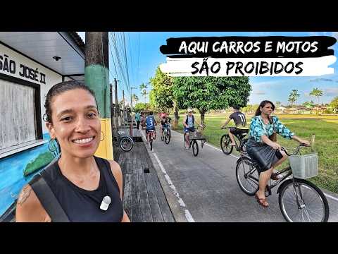 A CIDADE ONDE CARROS E MOTOS SÃO PROIBIDOS