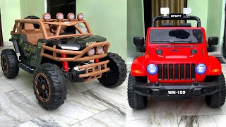RC Off-road Monster Truck Vs RC Jeep Wrangler Unboxing & Testing 🔥🔥