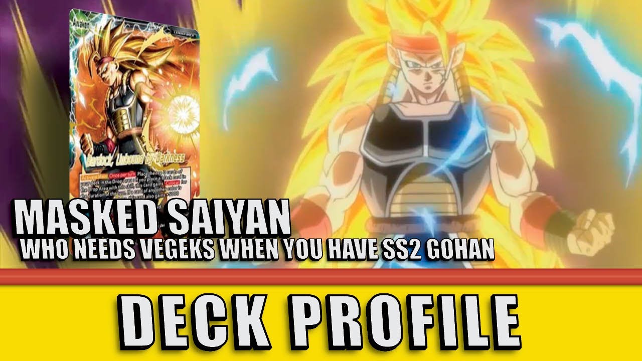 Masked Saiyan (B/R) | DBS Deck Profile