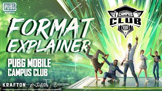 PUBG MOBILE Campus Club 2025 | Format Explainer Video | PUBG MOBILE Esports Pakistan