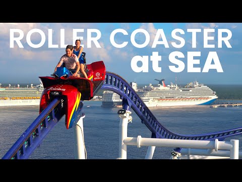 We Rode a Roller Coaster in the Middle of the OCEAN!