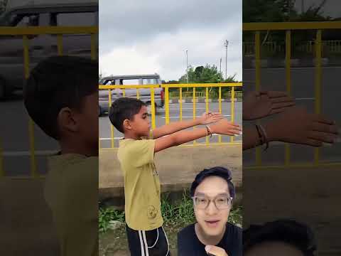 Cậu bé Robot chạy bằng cơm #funny #shorts