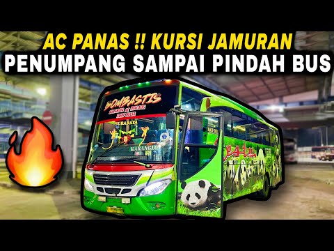 "AC PANAS 🔥 UNIT LAWAS‼️ KURSI JAMURAN 🤢🤮 PENUMPANG SAMPAI PINDAH BUS" | Trip Report Kusut Bus RESTU