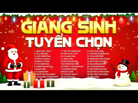 Nhạc Giáng Sinh Tiếng Anh Sôi Động Hay Nhất 2024 | Jingle Bell Rock | Nhạc Noel Hải Ngoại Tuyển Chọn