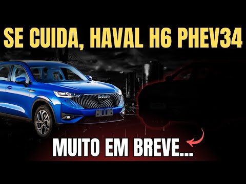 NOVO SONG PLUS COM MOTOR FORTE E 4X4. Boa sorte, Haval H6 Phev34.