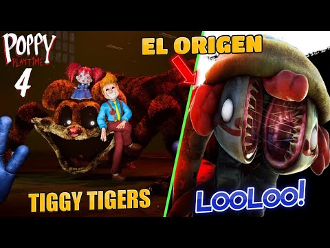 MR. DELIGHT HACE EQUIPO CON TIGGY TIGERS Y LooLoo's EL ORIGEN EN POPPY PLAYTIME 4