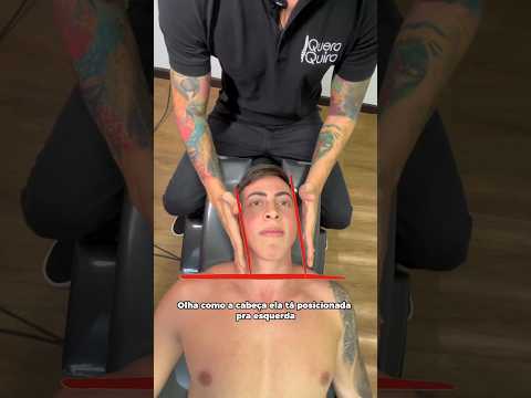 CABEÇA DESALINHADA?? Veja antes e depois da quiropraxia
