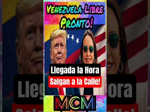 María Corina: Llegada la hora salgan a abrazar al pueblo #noticias #venezuelanew #mariacorinamachado