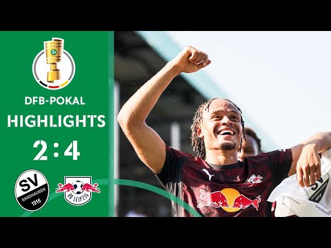 Temps forts du match Sandhausen - RB Leipzig