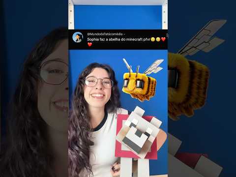 Fazendo a ABELHA do Minecraft Live Action