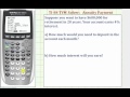 TI-84 TVM Solver Concepts