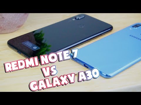 (VIETNAMESE) So sánh Redmi Note 7 vs Galaxy A30: Xiaomi VÔ ĐỐI???