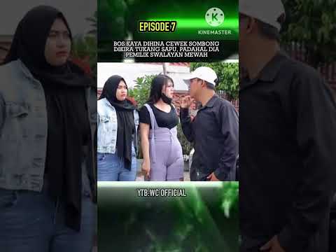 CEWEK SOMBONG TIDAK MAU MENGAKUI KALAU DIA MISKIN APA DIA MALU???