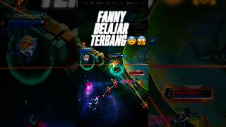 FANNY BELAJAR TERBANG SAMPE BAWA TIM VICTORY 😭🔥 #shorts  #mobilelegends #mlbbcreatorcamp