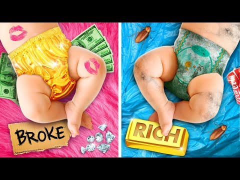 Irmã Rica vs Irmã Pobre! Fui Adotada por Bilionários! | Mamãe Gosta Mais da Minha Irmã por RATATA