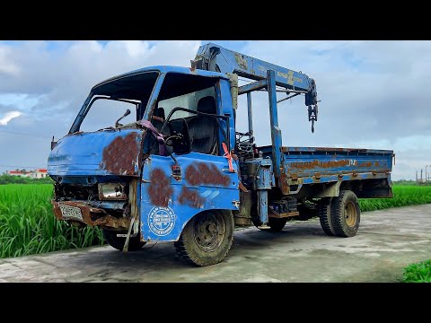 🛠️ The Journey of Reviving a Long-Abandoned Crane // Perfectly Restoring a Self-propelled Crane