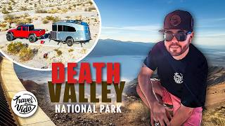 Death Valley National Park & Boondocking in the Airstream Basecamp + The Pads Free Camping