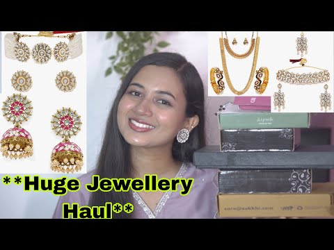 **Huge Jewellery Haul** 😍♥️🫶  jewellery starting from 249/- only 😍 #haulvideo #kannada