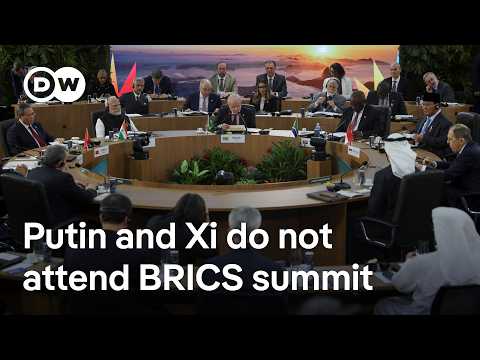 YouTube video thumbnail: What Impact Did Xi's and Putin's Absence From This Year's BRICS Summit? 