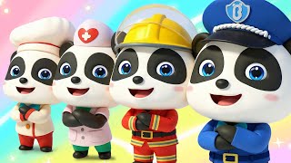 Kids Learn Professions | Learn Occupations | Nursery Rhymes & Kids Songs | BabyBus