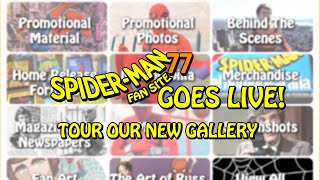 A quick tour of our new website gallery  #SPIDERMAN77