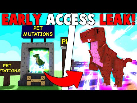 *LEAK!* NEW PET MUTATIONS UPDATE EARLY ACCESS SHOWCASE in GROW A GARDEN! ROBLOX