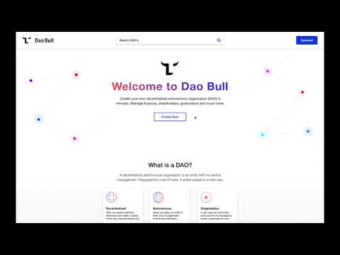 Dao Bull | EOSIO Hackathon: Beyond Blockchain