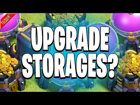 Should you Prioritize Storage Upgrades in Clash of Clans?