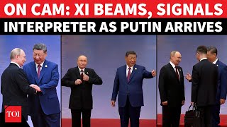 Friends Putin, Xi Inseparable On SCO Stage; Xi Immediately Calls Interpreter After Handshake | Watch