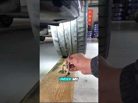 Uncle Made a Big Hole in My Tire With a Nail 😭 🚗| #shorts #shortsviral #shortvideo