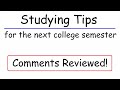 Effective Study Strategies and Tips