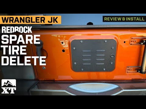 Jeep Wrangler JK RedRock Spare Tire Delete Review & Install