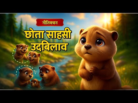 छोटा साहसी उदबिलाब की कहानी || Hindi kahani