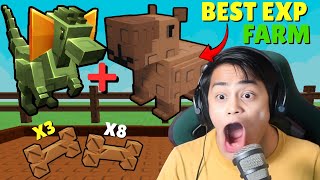 DILOPHOSAURUS + CAPYBARA COMBO METHOD! BEST EXP FARM - GROW A GARDEN
