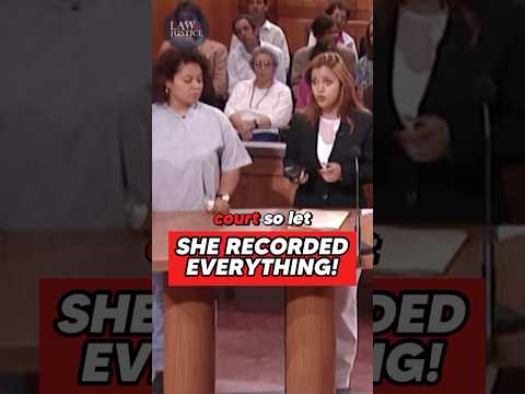 โI knew she would deny everything!โ -Woman secretly recorded a confession to SAVE her in court.