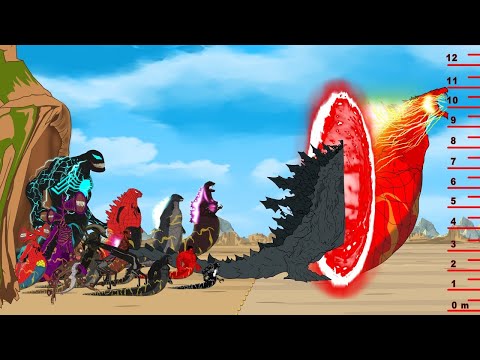Evolution of PYTHON GODZILLA vs KING KONG: What is an Energy Transformation? - FUNNY CARTOON
