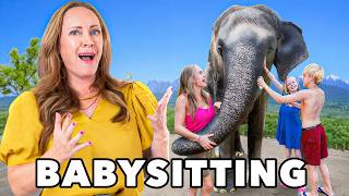 Babysitting the world’s BIGGEST BABY!