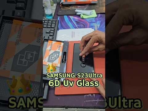 Samsung Galaxy S23 Ultra Uv Glass 6D Quality Border Less H￼to￼H High Display Resolution 1000 Nits +