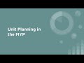 MYP Assessment and Planning Concepts