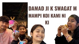 Damad ji k swagat m mampi n koi kami ni ki