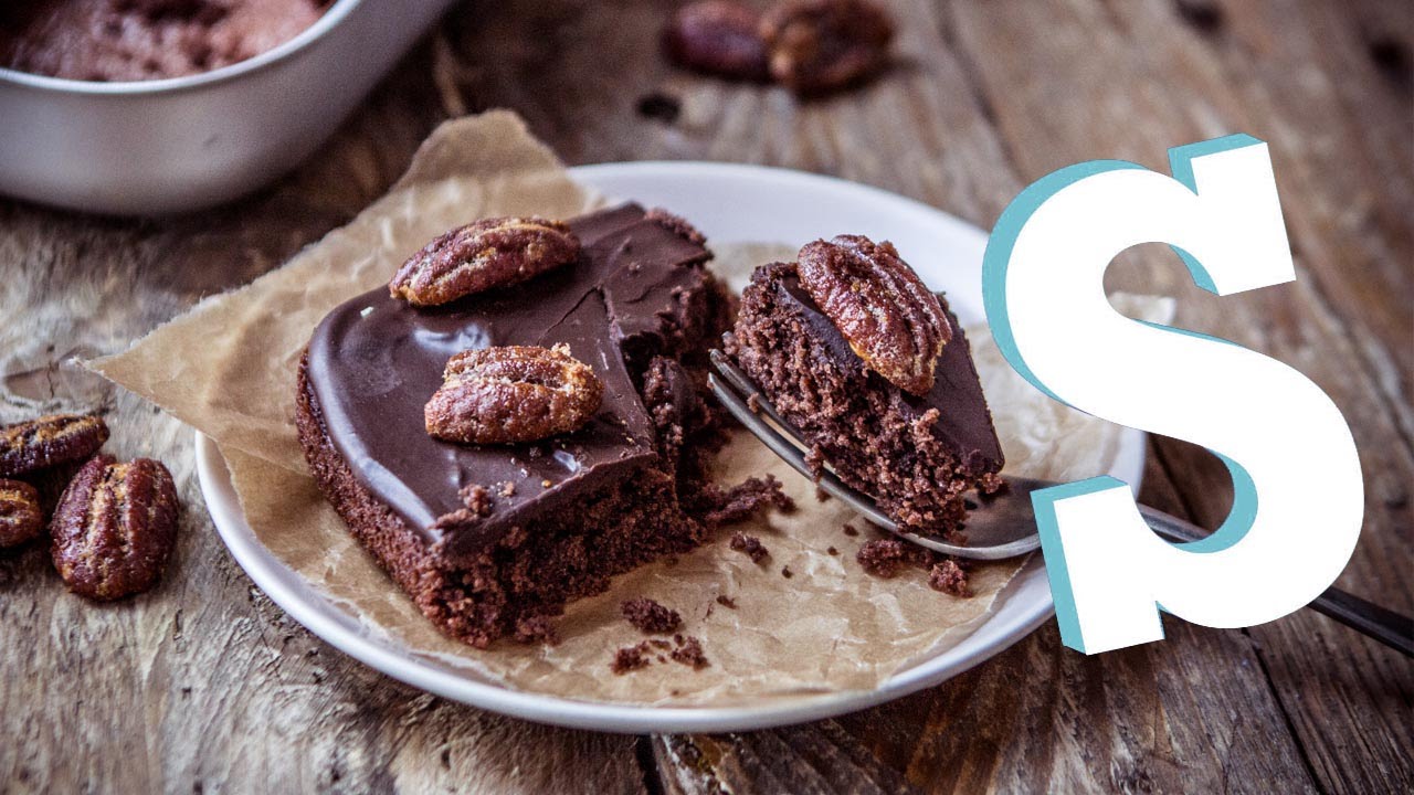 How To Make A Chocolate Sheet Cake Recipe - Homemade by SORTED